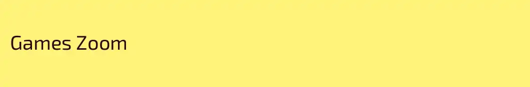 Games Zoom